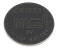 Knopfzellen-Batterie, Lithium-Mangan-Dioxid, CR1620, 3V, 78mAh, Packung à 5 Stück